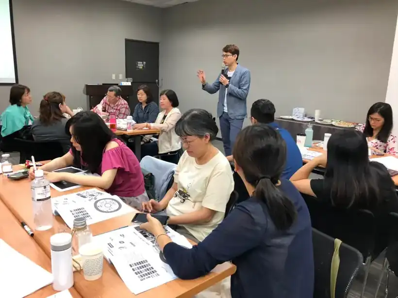 富邦證券 數位社群,成功打造品牌 授課現場