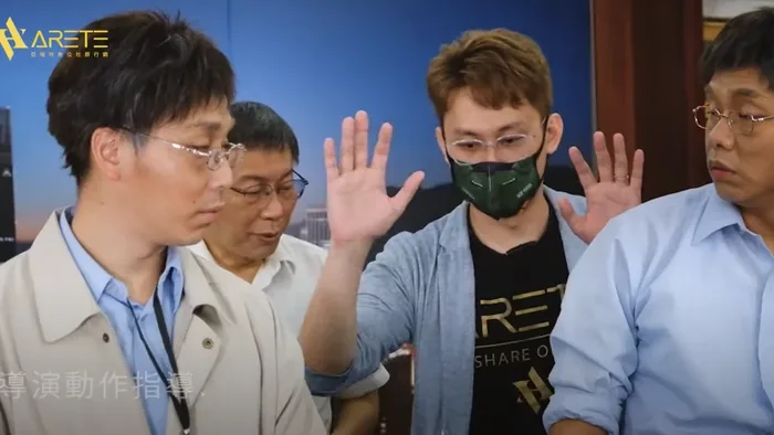 台北市政府 拍攝現場