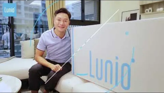 謝祖武 Lunio 乳膠床開箱影片